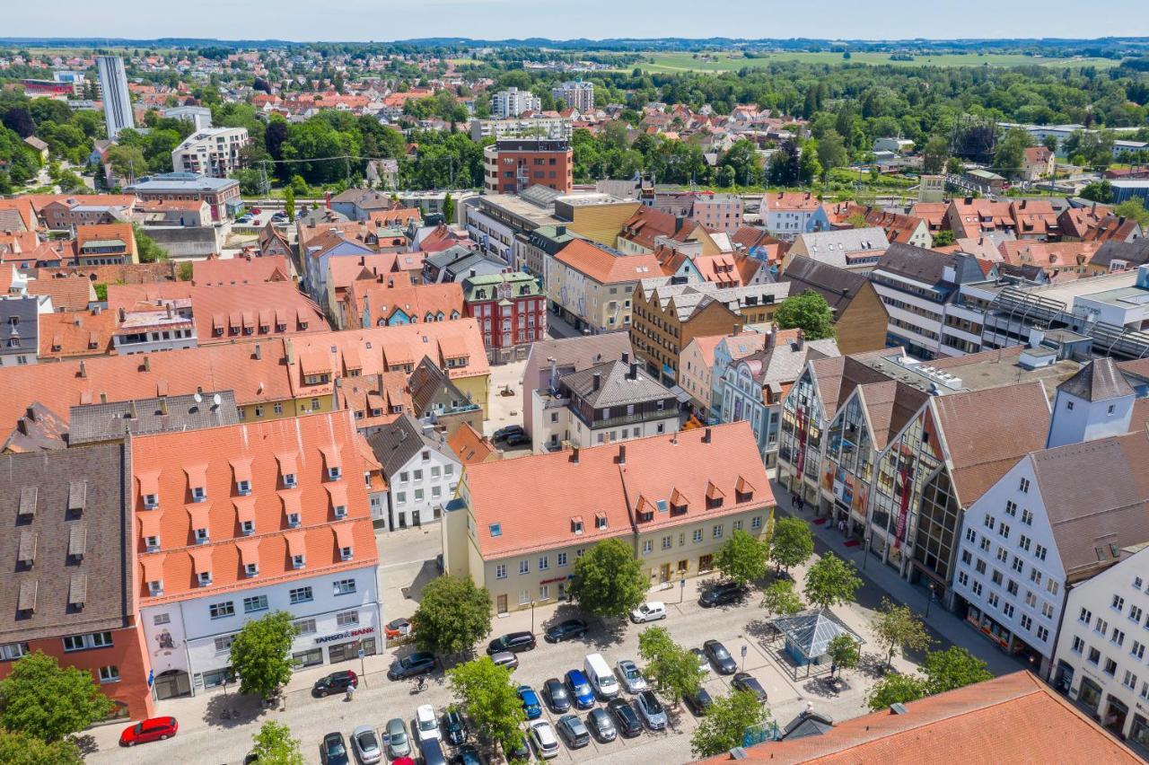 Joesepp'S Hotel Am Hallhof Memmingen Exterior photo